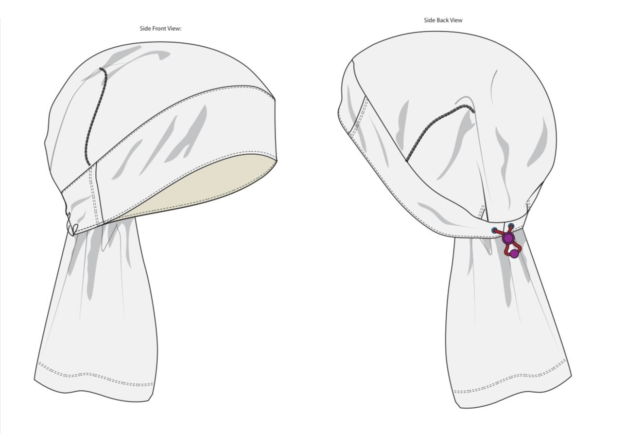 Letty Lucy - Windsock-Style Headwrap